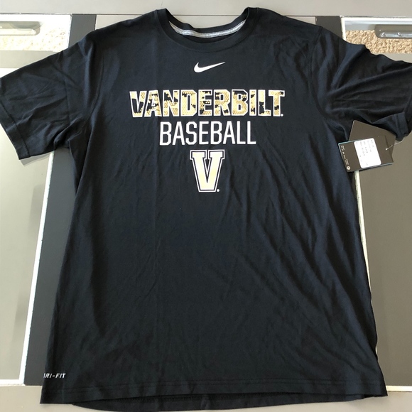 vanderbilt baseball shirt nike